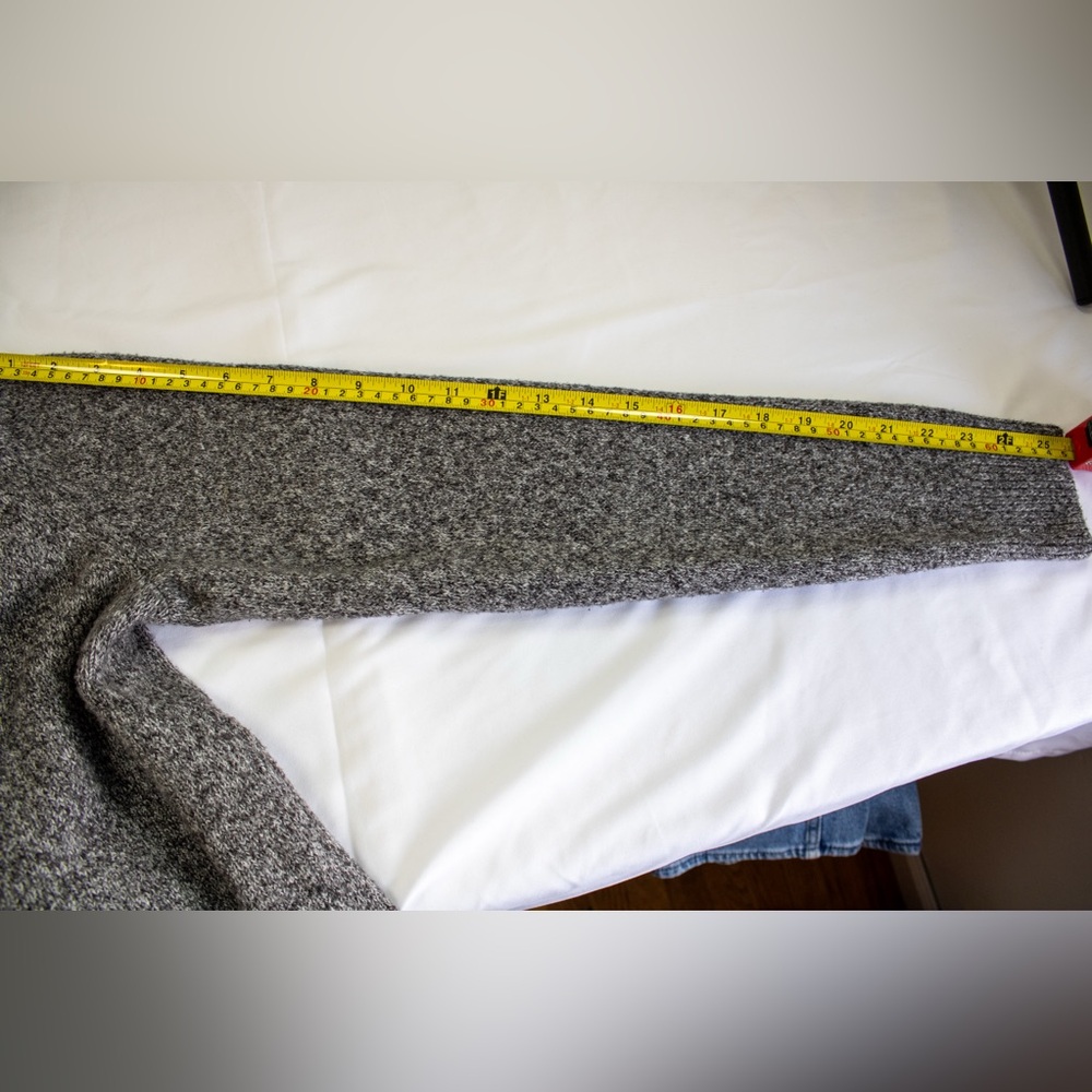 Banana Republic Gray Shawl Collar Pullover Long Sleeve Men’s Sweater Size Small - Picture 11 of 11